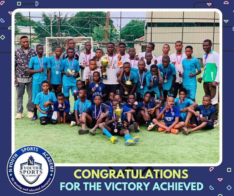 CELEBRATING OUR YOUNG CHAMPIONS: U-10, U-12, AND U-14 FOOTBALL TEAMS SHINE IN THE JOSENIHO KIDS LEAGUE!