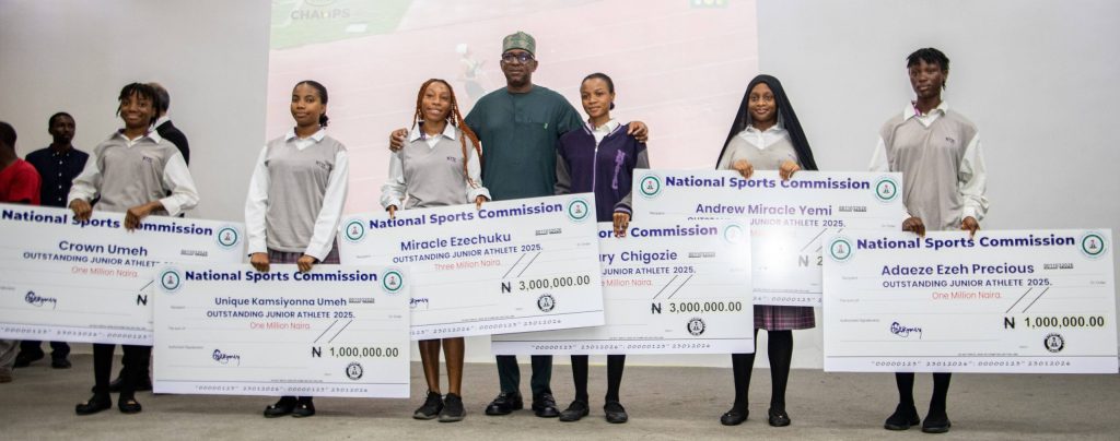 National Sports Commission Rewards Outstanding N Youth Sports Academy Athletes